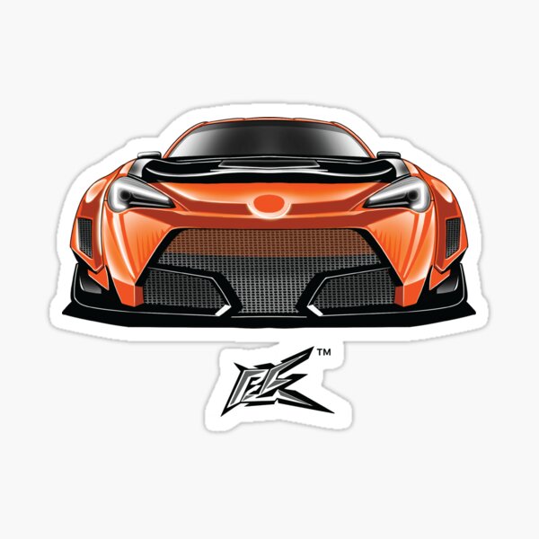 Item preview, toyota gt86 brz widebody kit orange  designed and sold by NaquashM.