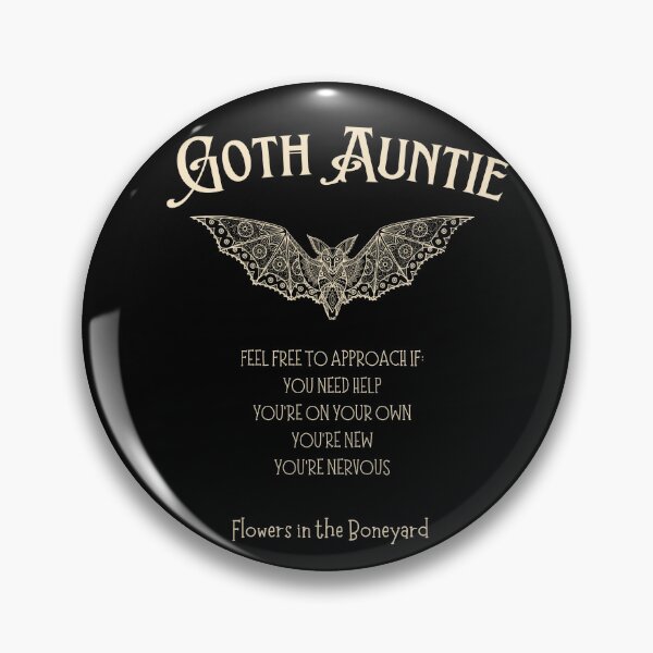 Artikelvorschau, Goth-Tante entworfen und verkauft von Bone-Flowers.