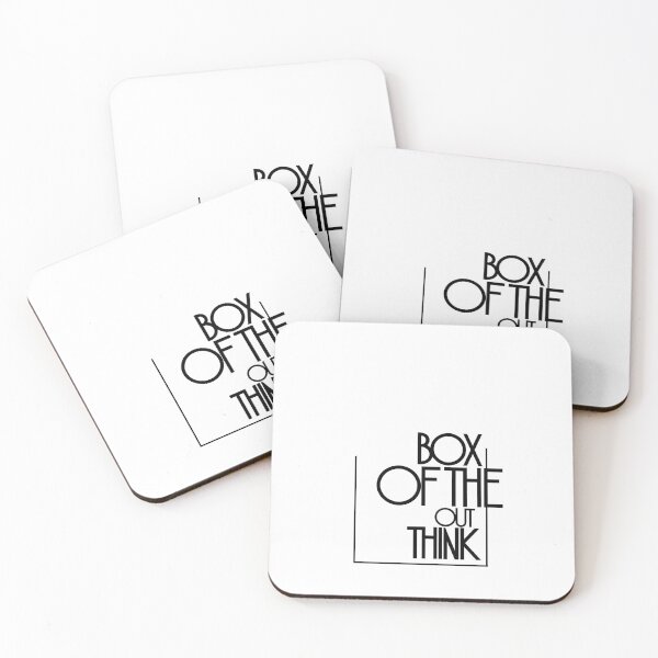 Item preview, "Think Outside the Box – Creative Minimalist Typography" designed and sold by Evo Desings.