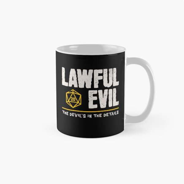 Item preview, Lawful Evil Alignment designed and sold by sunburstrpg.