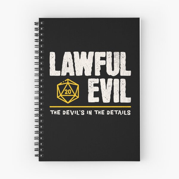 Item preview, Lawful Evil Alignment designed and sold by sunburstrpg.
