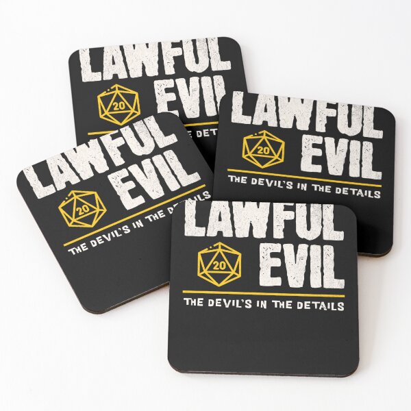 Item preview, Lawful Evil Alignment designed and sold by sunburstrpg.