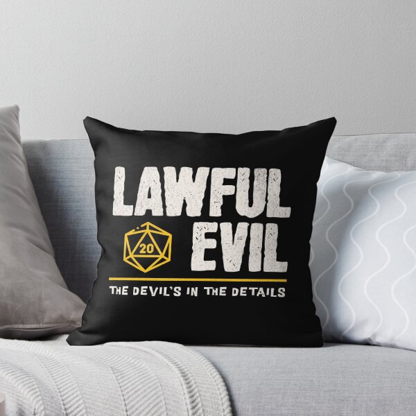 Item preview, Lawful Evil Alignment designed and sold by sunburstrpg.