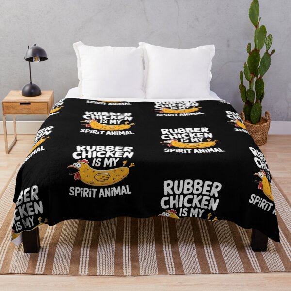 Item preview, Rubber Chicken is My Spirit Animal designed and sold by AniArtPL.