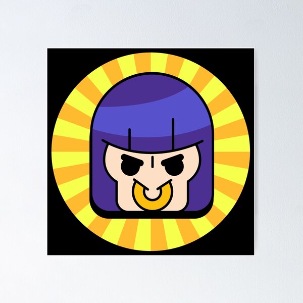 Item preview, Brawl Stars Bull Cute Character Icon designed and sold by Gamify Store.