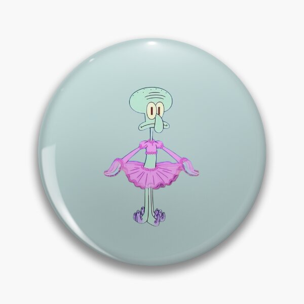 Item preview, Elegant Squidward Ballerina – Grace Meets Sass designed and sold by The Eclectic Cat.