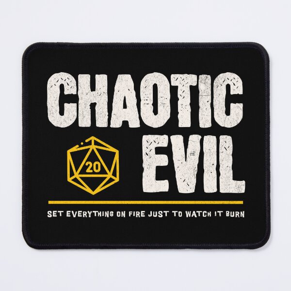 Item preview, Chaotic Evil Alignment designed and sold by sunburstrpg.