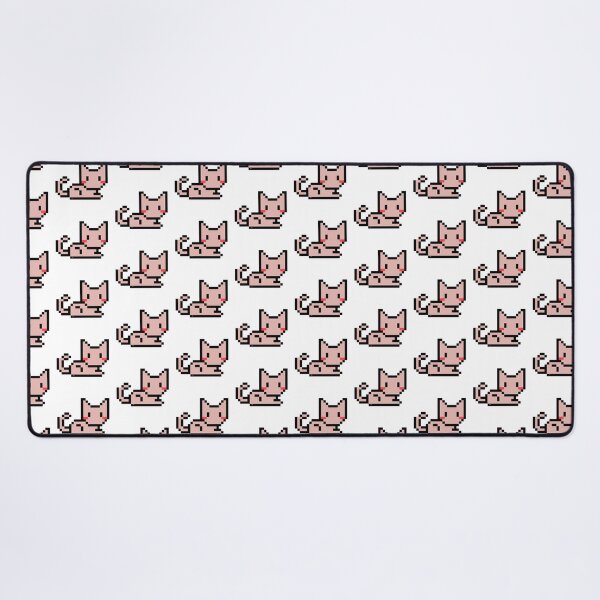 Item preview, Pixel Art Cute Blushing Cat Design designed and sold by K1llexx.