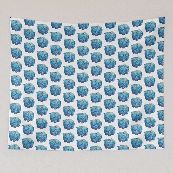 Item preview, blue bear designed and sold by isagivart.