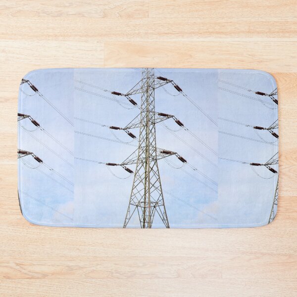 Item preview, Pylon against blue sky designed and sold by pinkal.