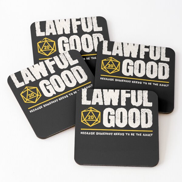 Item preview, Lawful Good Alignment designed and sold by sunburstrpg.