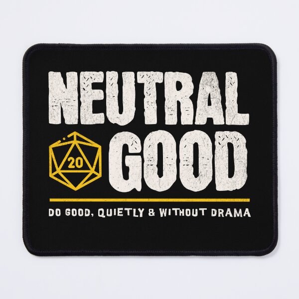 Item preview, Neutral Good Alignment designed and sold by sunburstrpg.