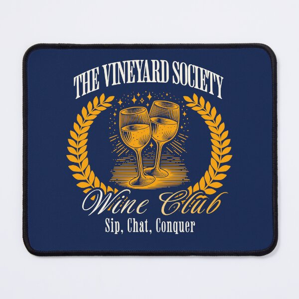 Item preview, THE VINEYARD SOCIETY WINE CLUB SIP CHAT CONQUER designed and sold by justyna-s28.