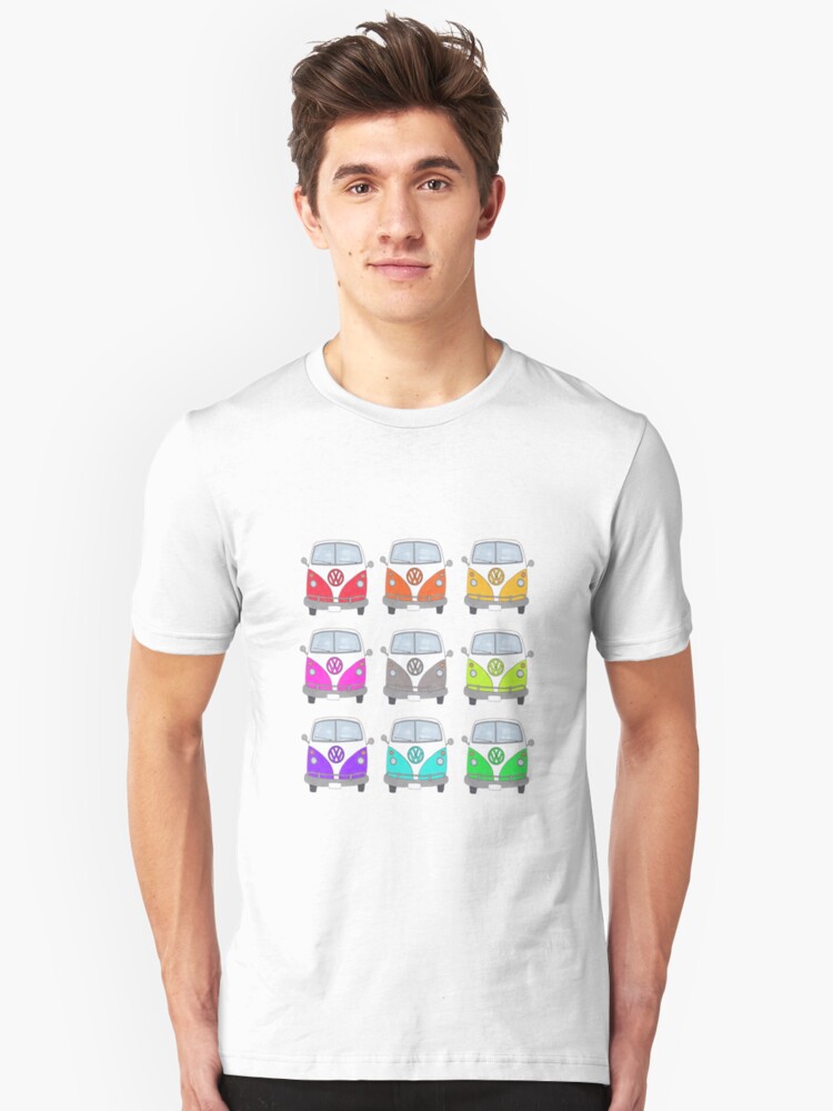 vans rainbow t shirt