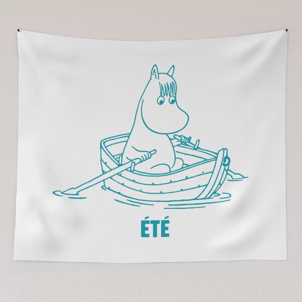 Item preview, Cute hippopotamus in summer designed and sold by BrigitteCooper.