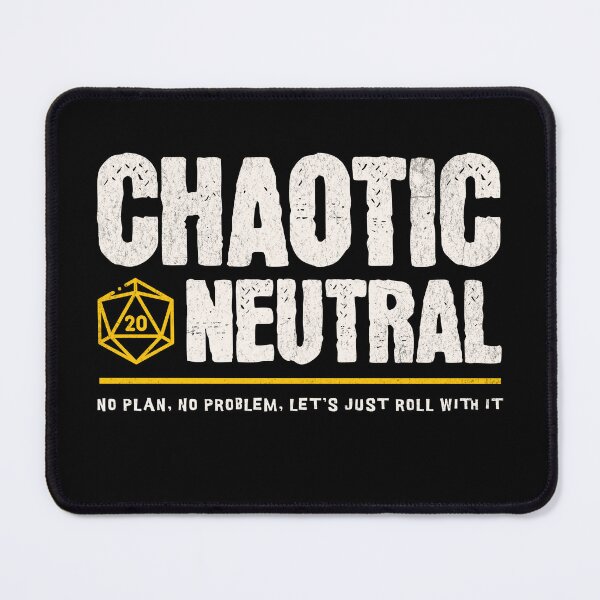 Item preview, Chaotic Neutral Alignment designed and sold by sunburstrpg.