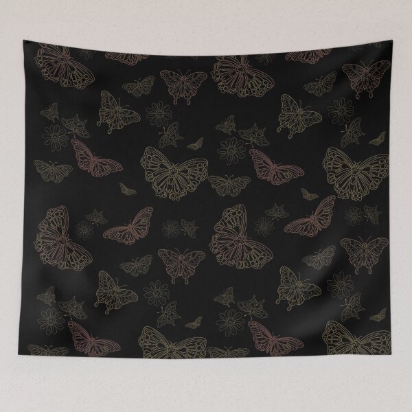 Item preview, Butterflies mocha mousse designed and sold by GinaDesignUK.