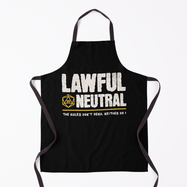 Item preview, Lawful Neutral Alignment designed and sold by sunburstrpg.