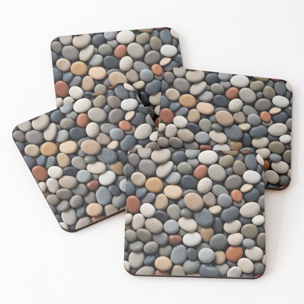 Item preview, Pebbles 6 designed and sold by HebaRK Studio.