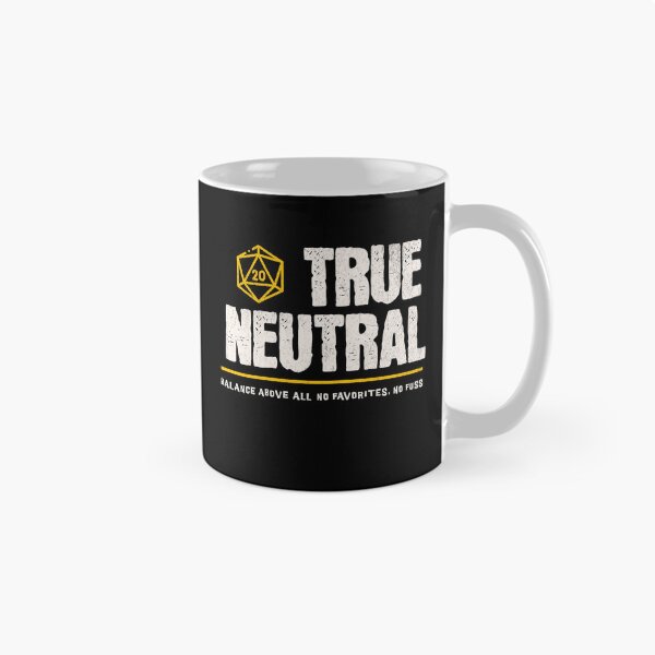 Item preview, True Neutral Alignment designed and sold by sunburstrpg.