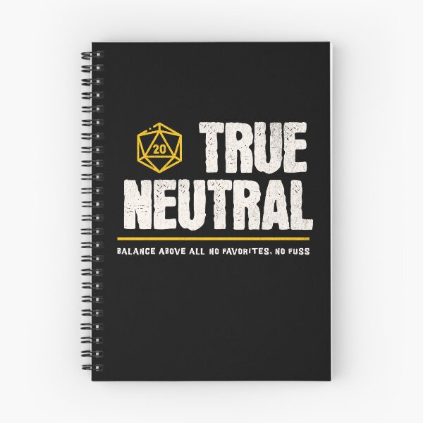 Item preview, True Neutral Alignment designed and sold by sunburstrpg.