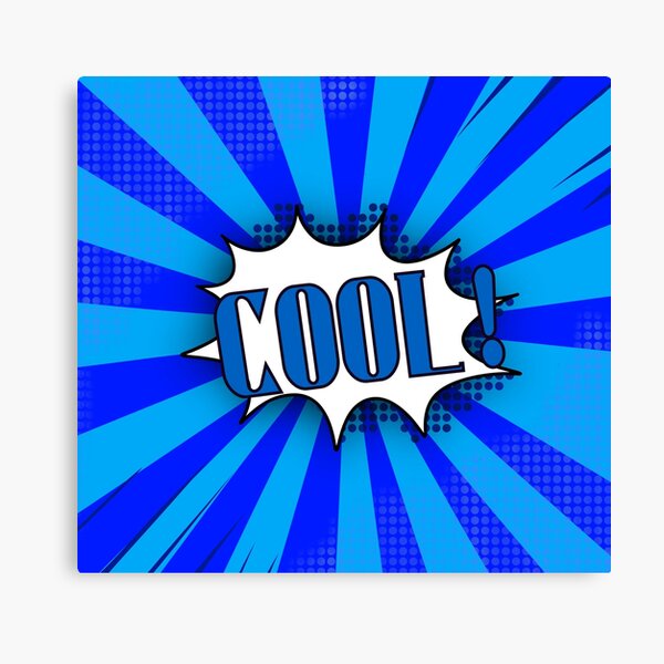 Artikel-Vorschau von Cool! - Explosion im Pop-Art-Comic-Stil, designt und verkauft von Artiquement.