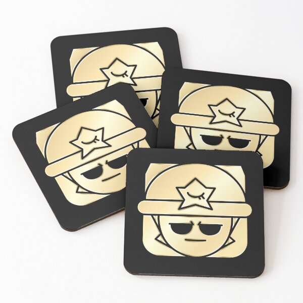 Item preview, Brawl Stars Sandy Character Gold Icon designed and sold by Kubala Designs.