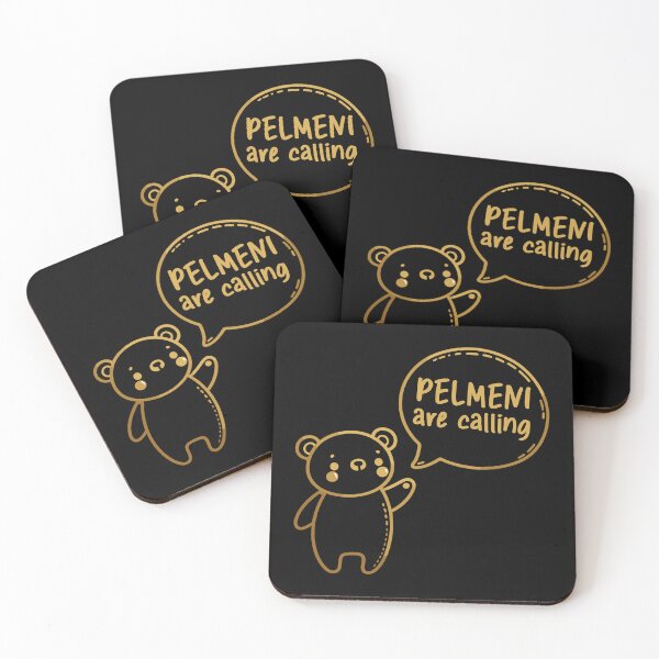 Item preview, Pelmeni call cute bear gold gift designed and sold by Pineapple-Tree.
