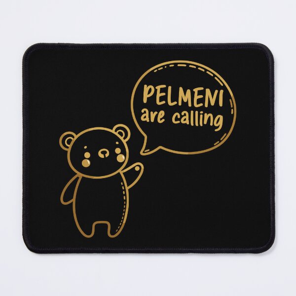 Item preview, Pelmeni call cute bear gold gift designed and sold by Pineapple-Tree.
