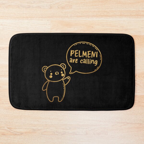 Item preview, Pelmeni call cute bear gold gift designed and sold by Pineapple-Tree.