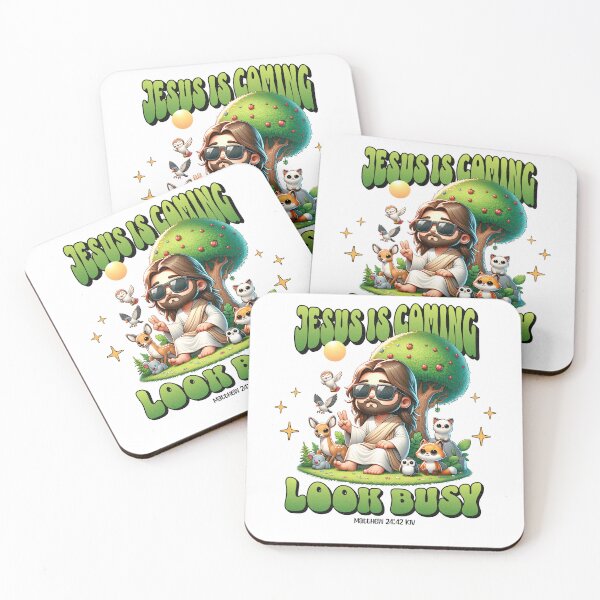 Item preview, Jesus is Coming Look Busy designed and sold by DansDZigns.