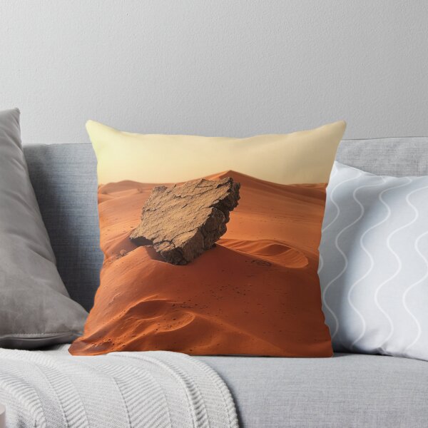 Item preview, Majestic Desert Rock on Dune – Surreal Sandscape designed and sold by krauze.