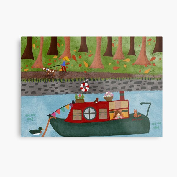 Item preview, Canal Boat Dreams  designed and sold by RileyRayDesign.