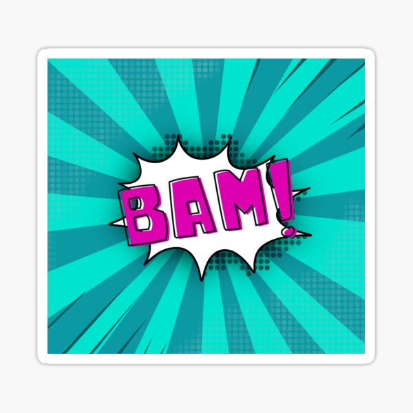 Item preview, BAM! - Pop Art Comic Explosion Design designed and sold by Artiquement.