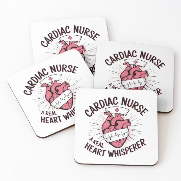 Item preview, Cardiac Nurse, A Real Heart Whisperer designed and sold by MadCatPrints.