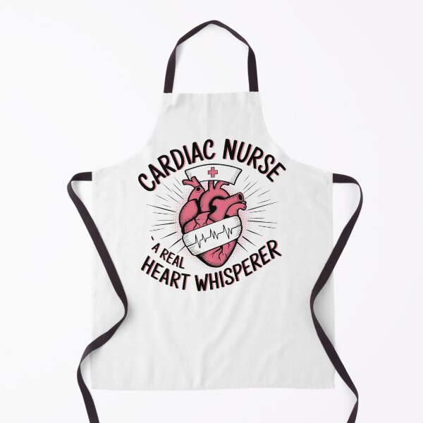 Item preview, Cardiac Nurse, A Real Heart Whisperer designed and sold by MadCatPrints.
