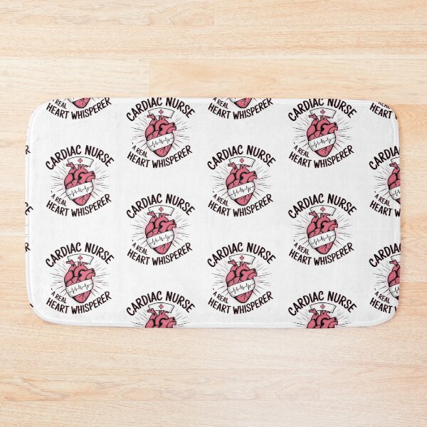 Item preview, Cardiac Nurse, A Real Heart Whisperer designed and sold by MadCatPrints.