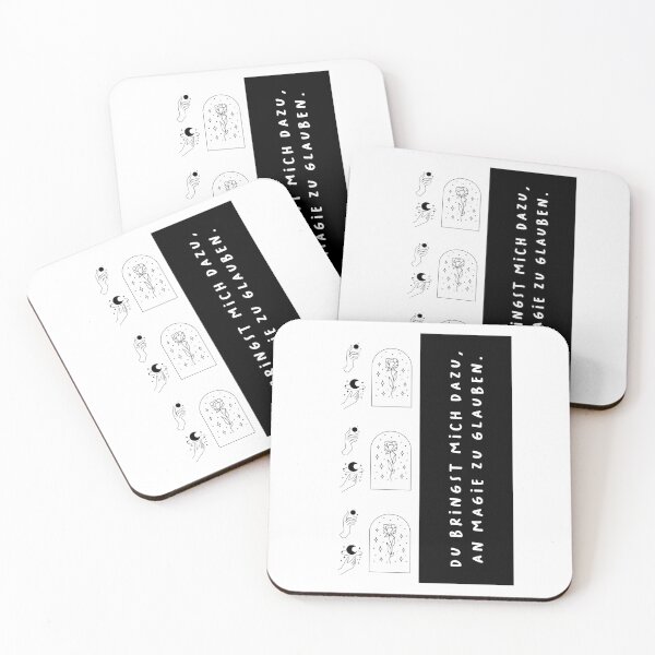 Item preview, Du lässt mich an Magie glauben. | Schöne Zitate | Handwritten-Style Font designed and sold by RM-Journey.