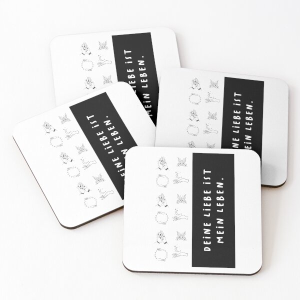 Item preview, Deine Liebe ist mein Leben. | Schöne Zitate | Handwritten-Style Font designed and sold by RM-Journey.