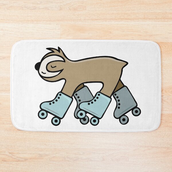 Item preview, Roller Skating Sloth  designed and sold by StuckOnGood.