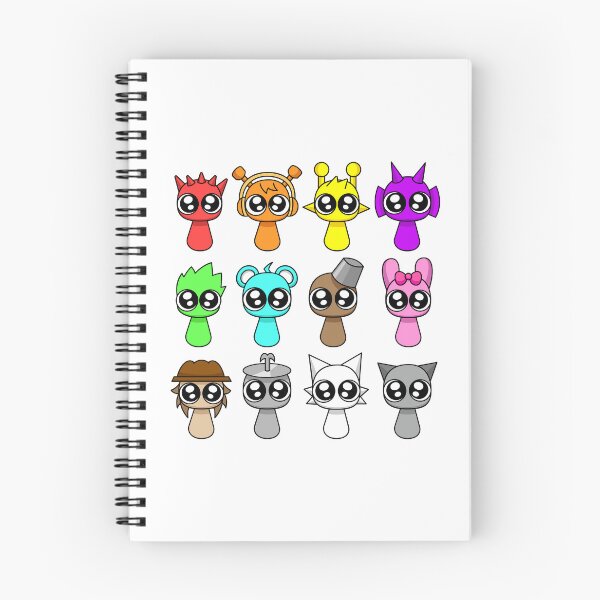 Item preview, Sprunkies Cute Characters designed and sold by Kubala Designs.