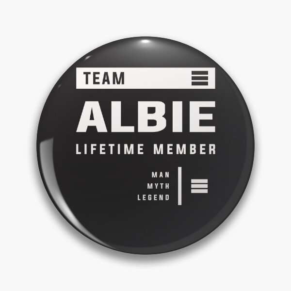 Item preview, Team Albie Lifetime Member Funny Name Albie designed and sold by cidolopez.