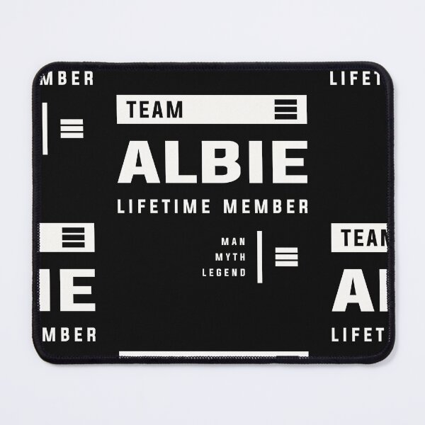Item preview, Team Albie Lifetime Member Funny Name Albie designed and sold by cidolopez.