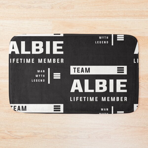 Item preview, Team Albie Lifetime Member Funny Name Albie designed and sold by cidolopez.