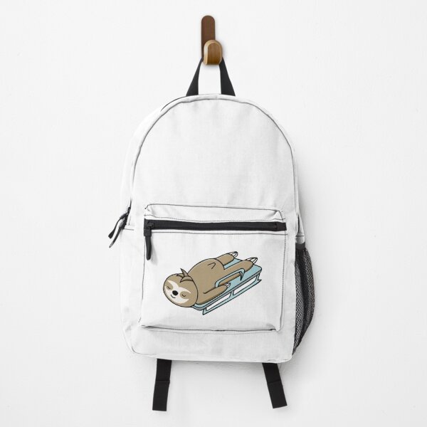 Item preview, Happy Sloth - Sledding - Skeleton - Toboggan - designed and sold by StuckOnGood.