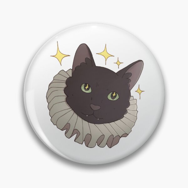Item preview, Black Cat With Neck Ruff designed and sold by Asutip.