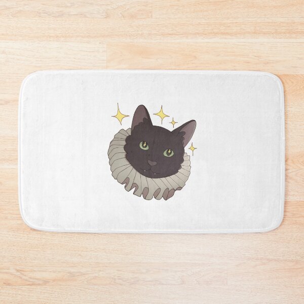 Item preview, Black Cat With Neck Ruff designed and sold by Asutip.