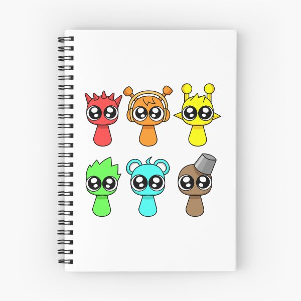 Item preview, Sprunkies Cute Characters designed and sold by Kubala Designs.