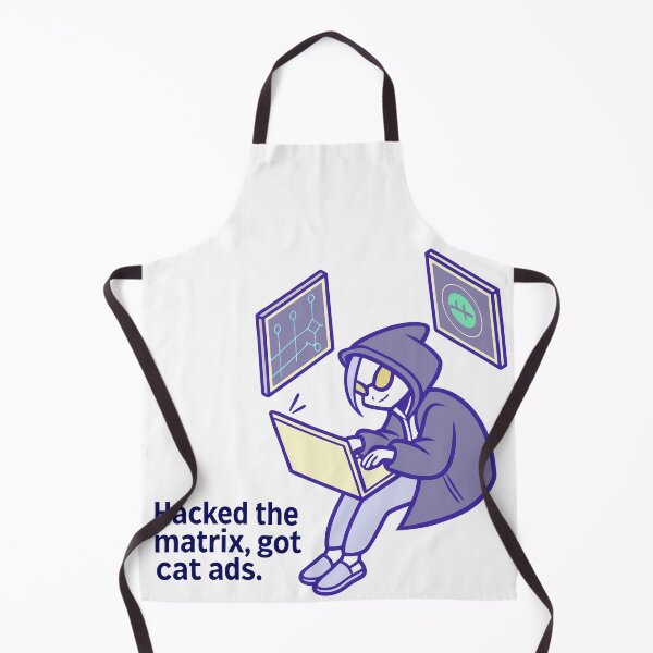 Item preview, Hacked the Matrix, got cat ads designed and sold by Batrixx337.