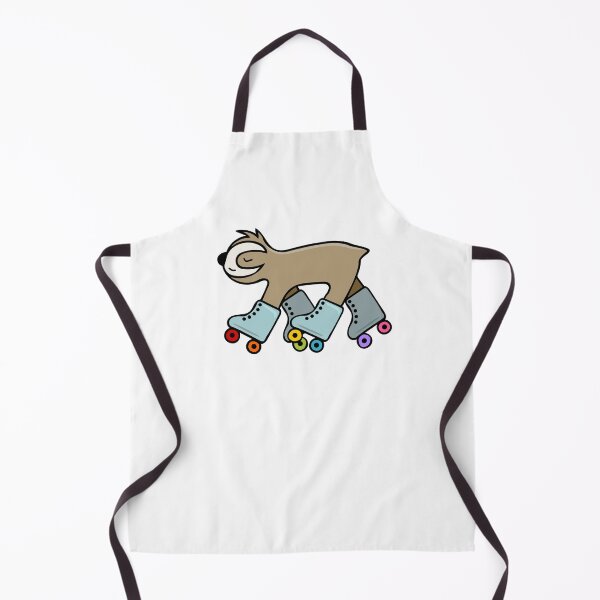 Item preview, Cute Sloth on Roller Skates with Rainbow Wheels  designed and sold by StuckOnGood.